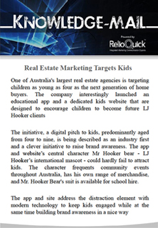 Real Estate Marketing Target Kids