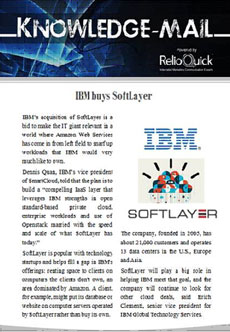 IBM buys SoftLayer