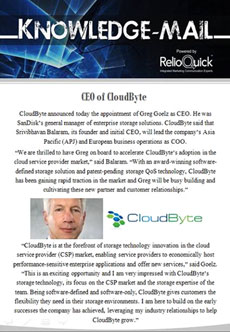 CEO of CloudByte